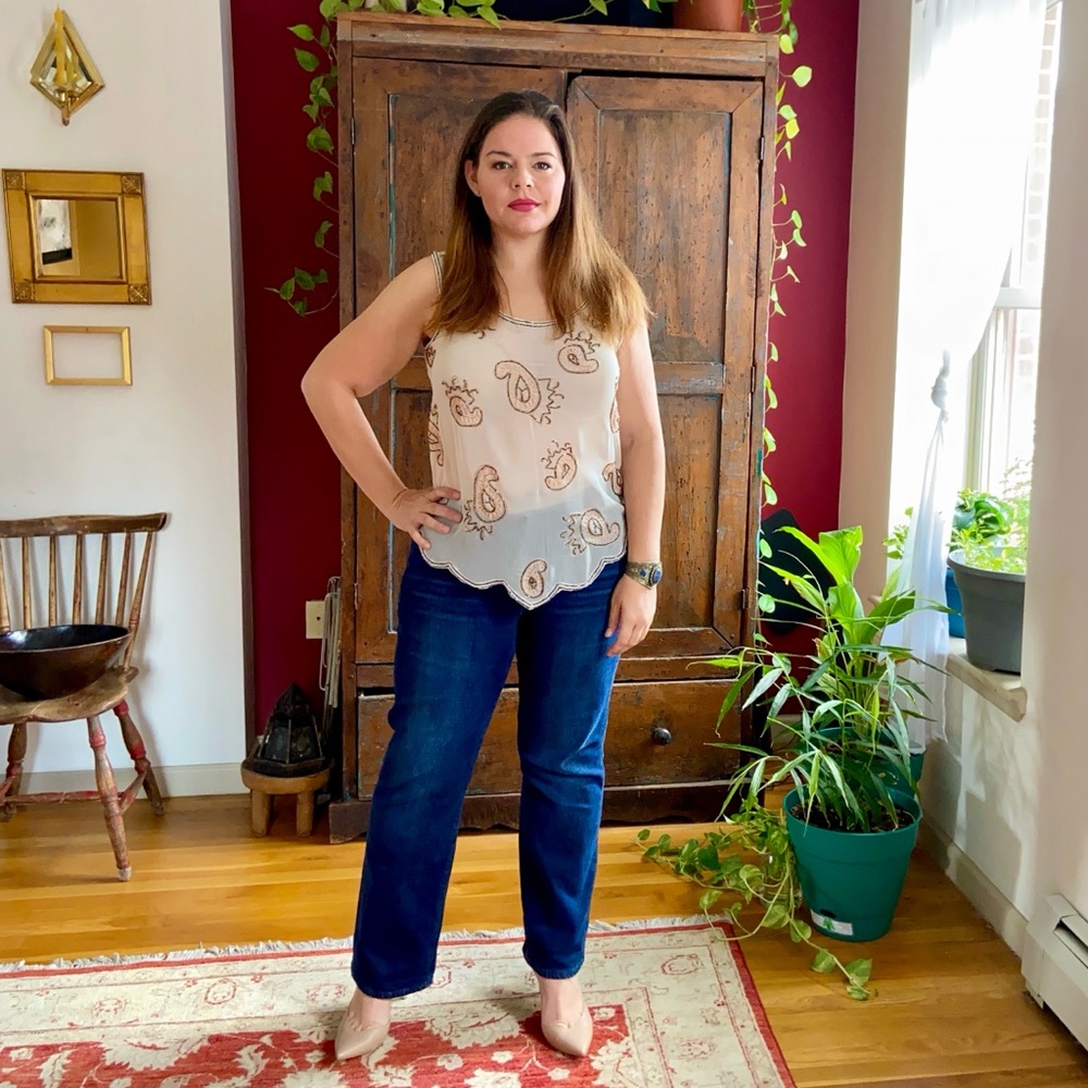 Gossip Girl by Romeo & Juliet Couture Sheer Blouse